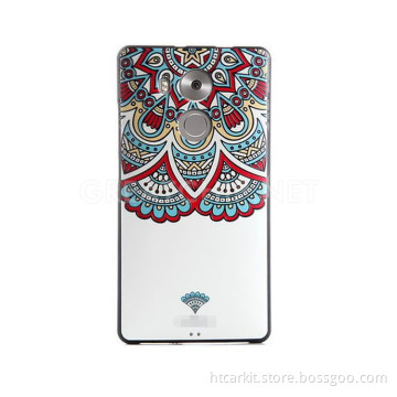 Wholesale Embossment Relief TPU phone case for huawei mate 8 cover case